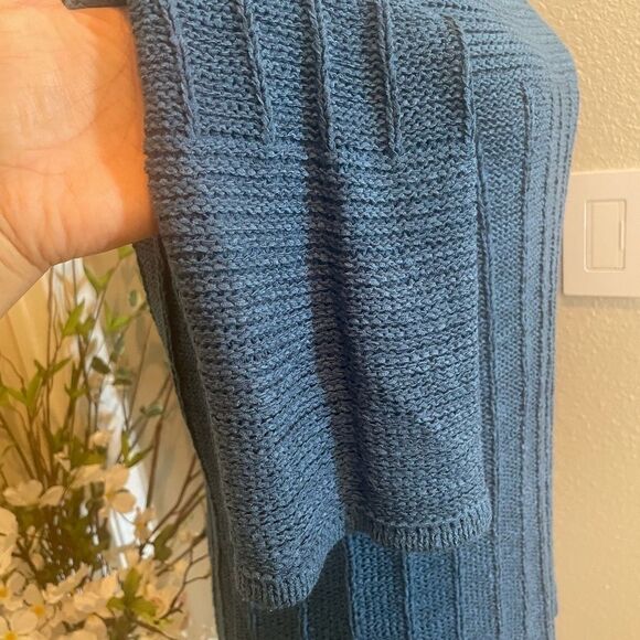 Charter Club Women's Ribbed Trim Crewneck Sweater Size M - Picture 7 of 8